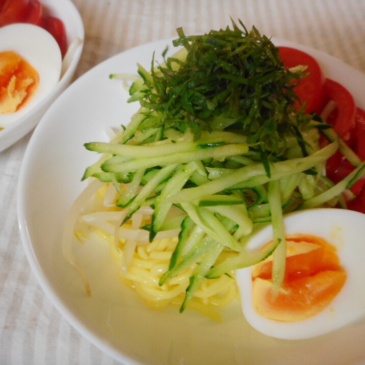 コンニャク麺の中華サラダ レシピ 作り方 By Mococo05 楽天レシピ